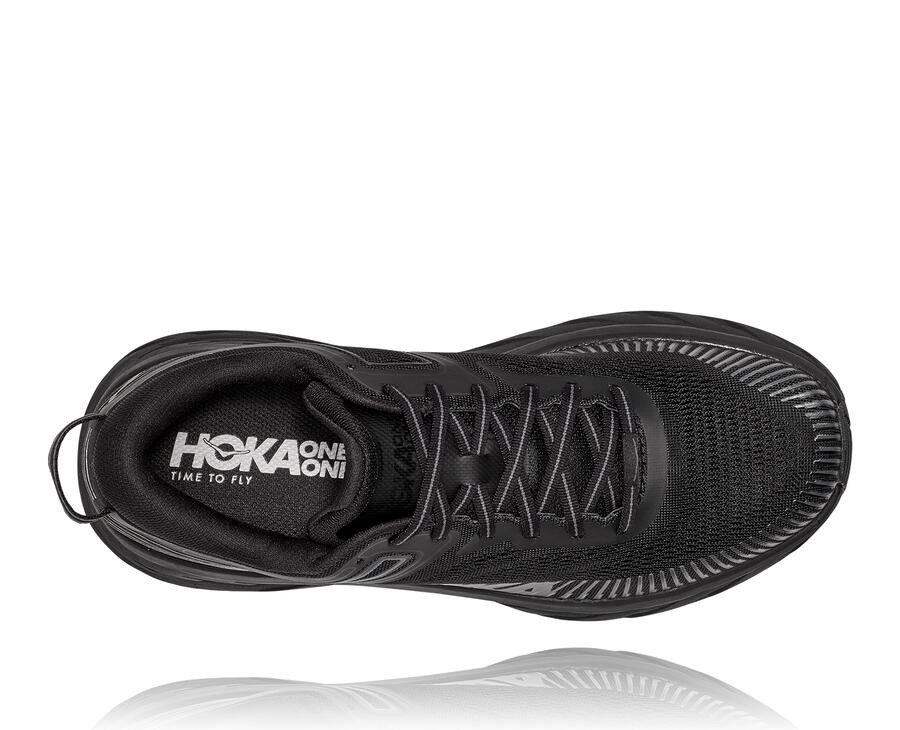 Hoka One One Bondi 7 Löparskor Herr - Svarta - MOFBK-3927